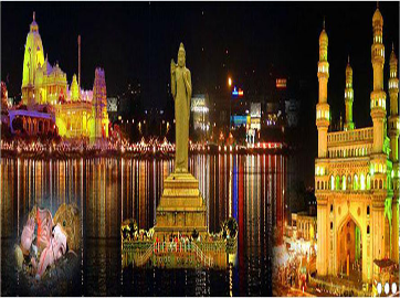 Hyderabad City Tour, Sightseeing Tour of Hyderabad, Hyderabad Package Tour