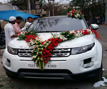 Range Rover Rent For Wedding In Hyderabad