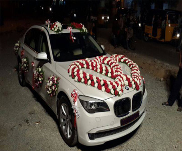 BMW 7 Series Rent In Hyderabad